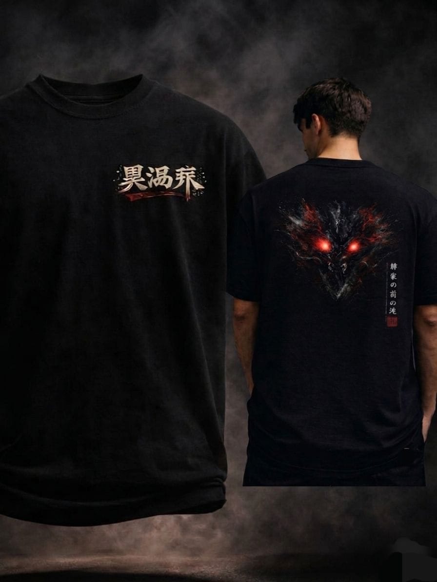 Shadow Realm Oversized T- Shirt (Beast Fit)