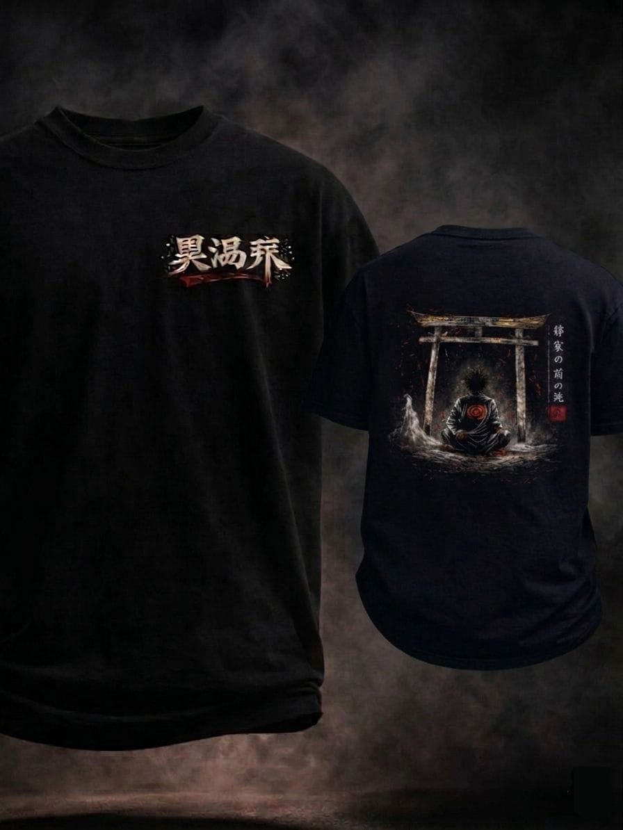 Shadow Realm Oversized T - Shirt (Silent Ritual)